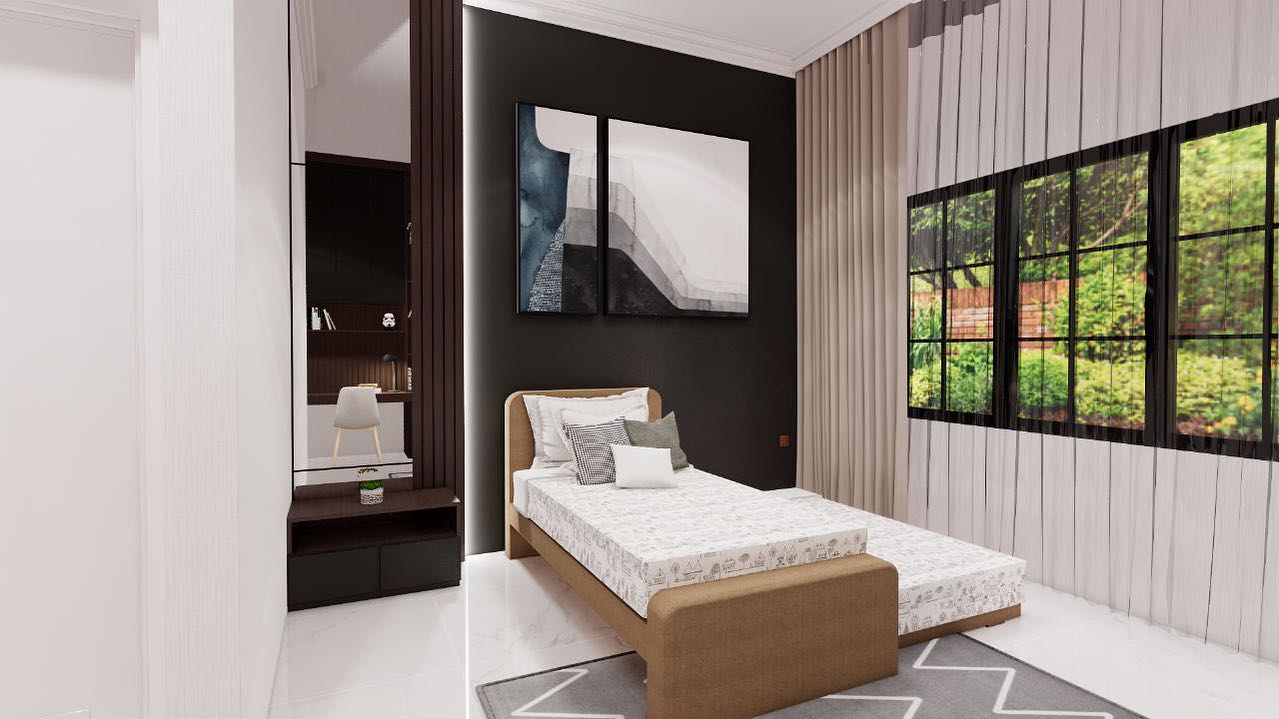 Desain interior kamar karya Daiku